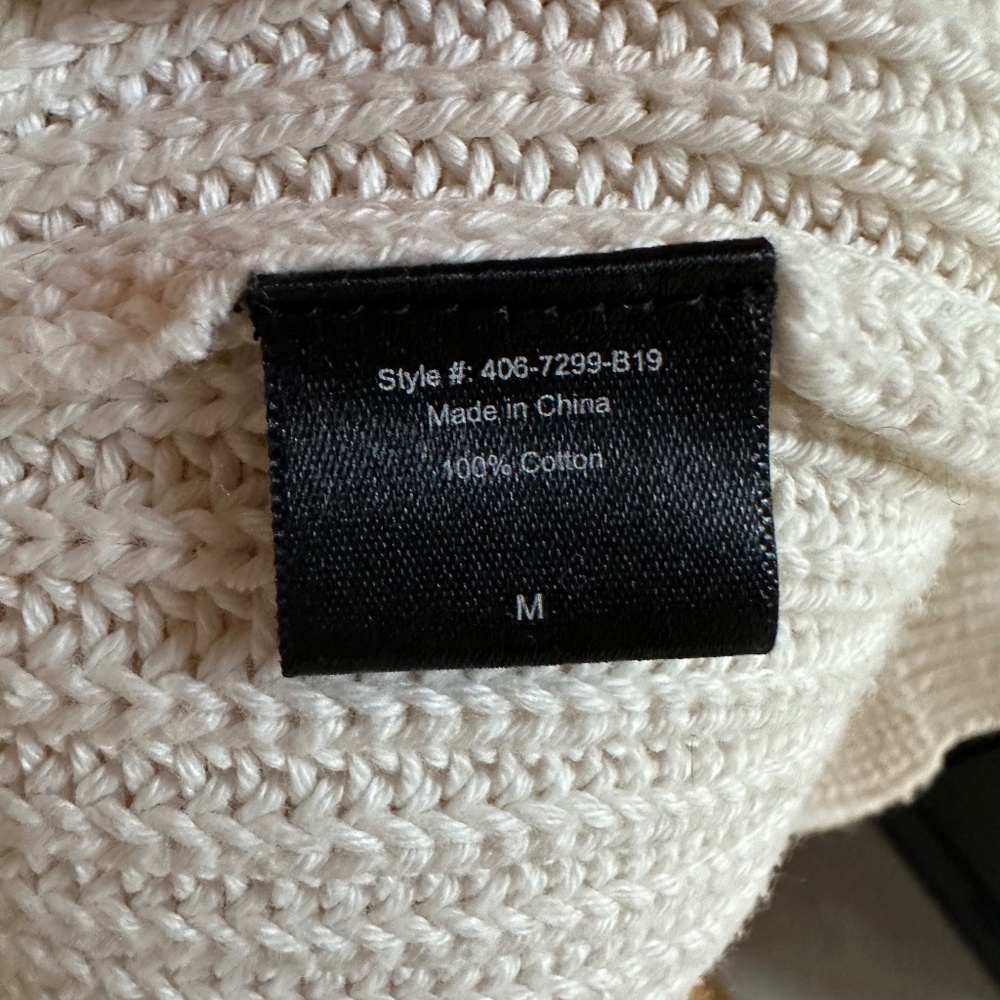 Jenni Kayne Belted Wrap Cotton Cardigan In Ivory - Picture 5 of 8